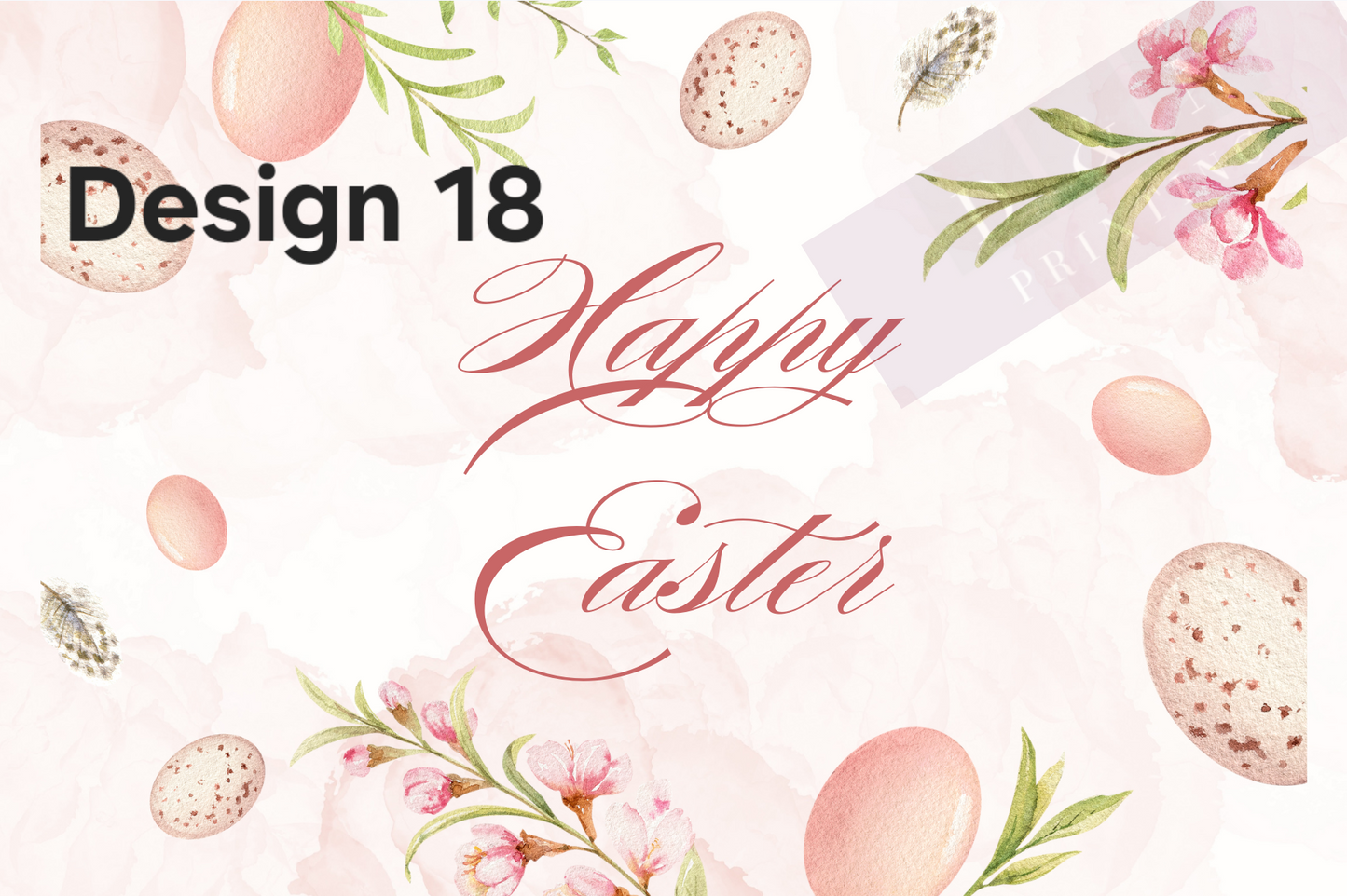 Easter Collection Box Labels