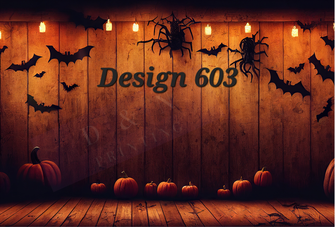 AUTUMN & HALLOWEEN A3 Photo Backdrops Matte or Gloss