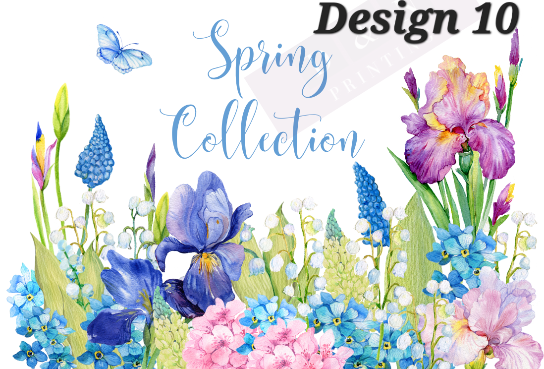 Spring Collection Box Labels