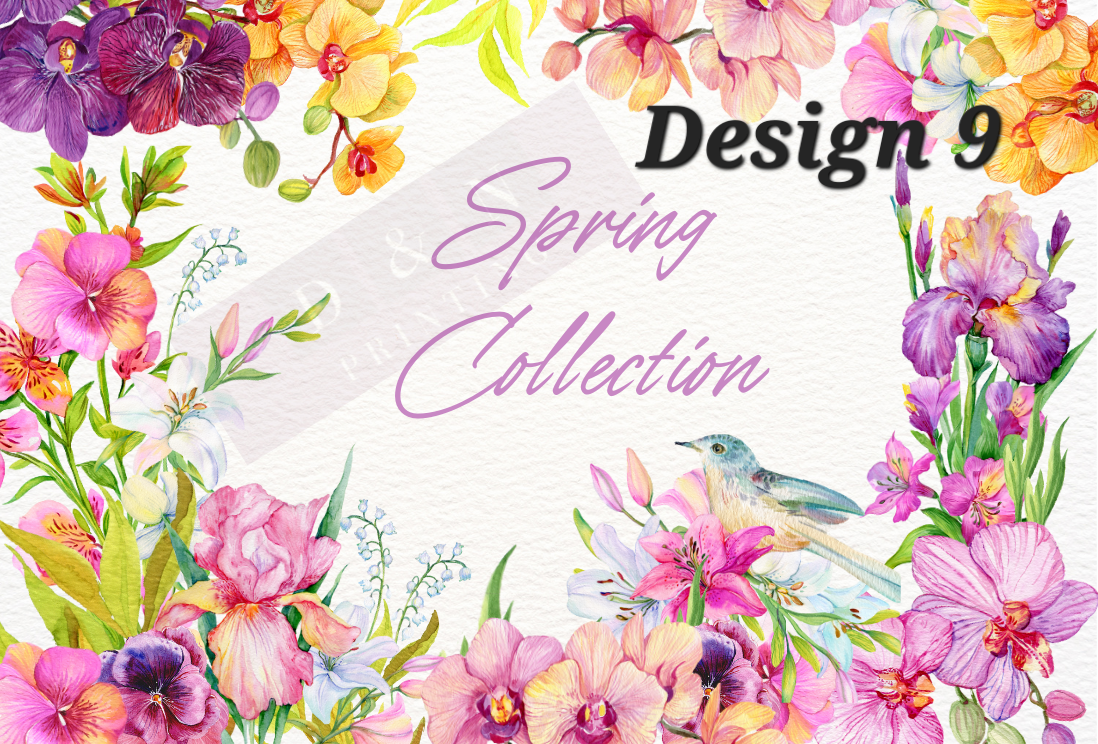 Spring Collection Box Labels