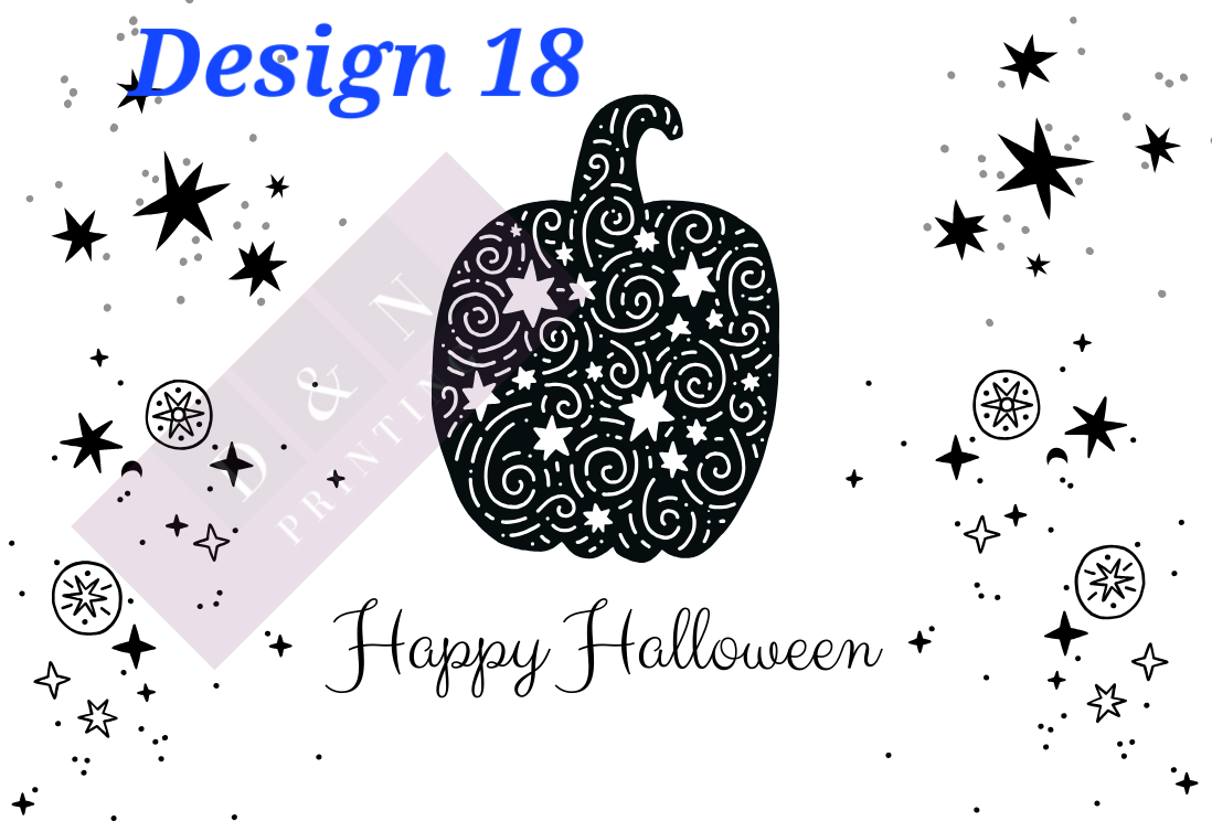 Halloween Collection Box Labels