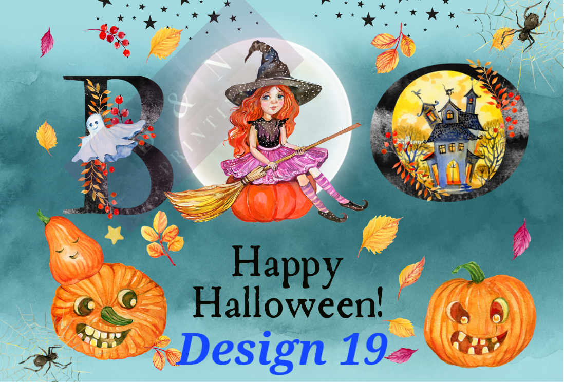 Halloween Collection Box Labels