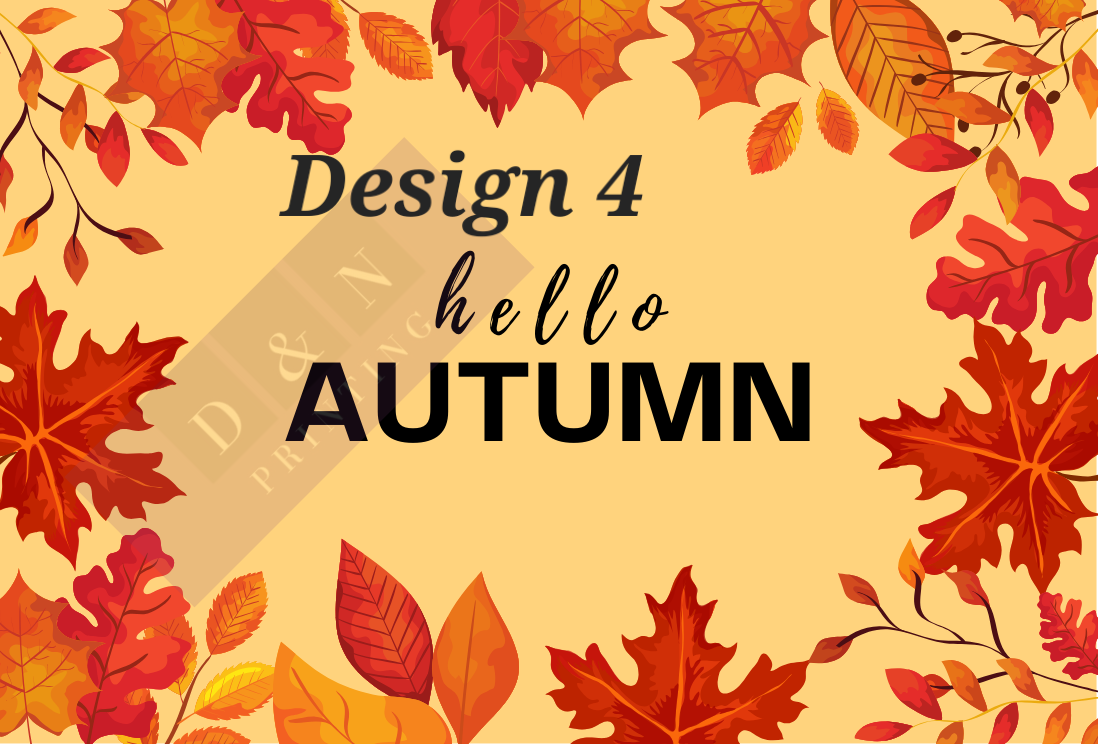 Autumn Collection Box Labels