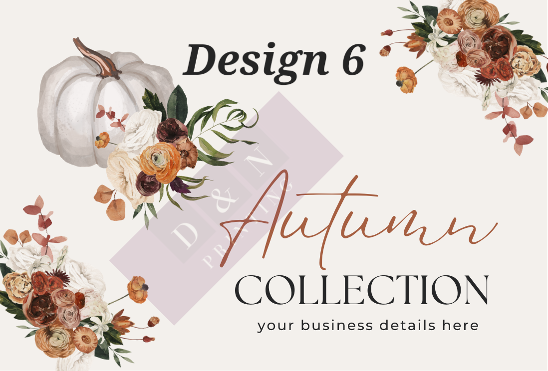 Autumn Collection Box Labels