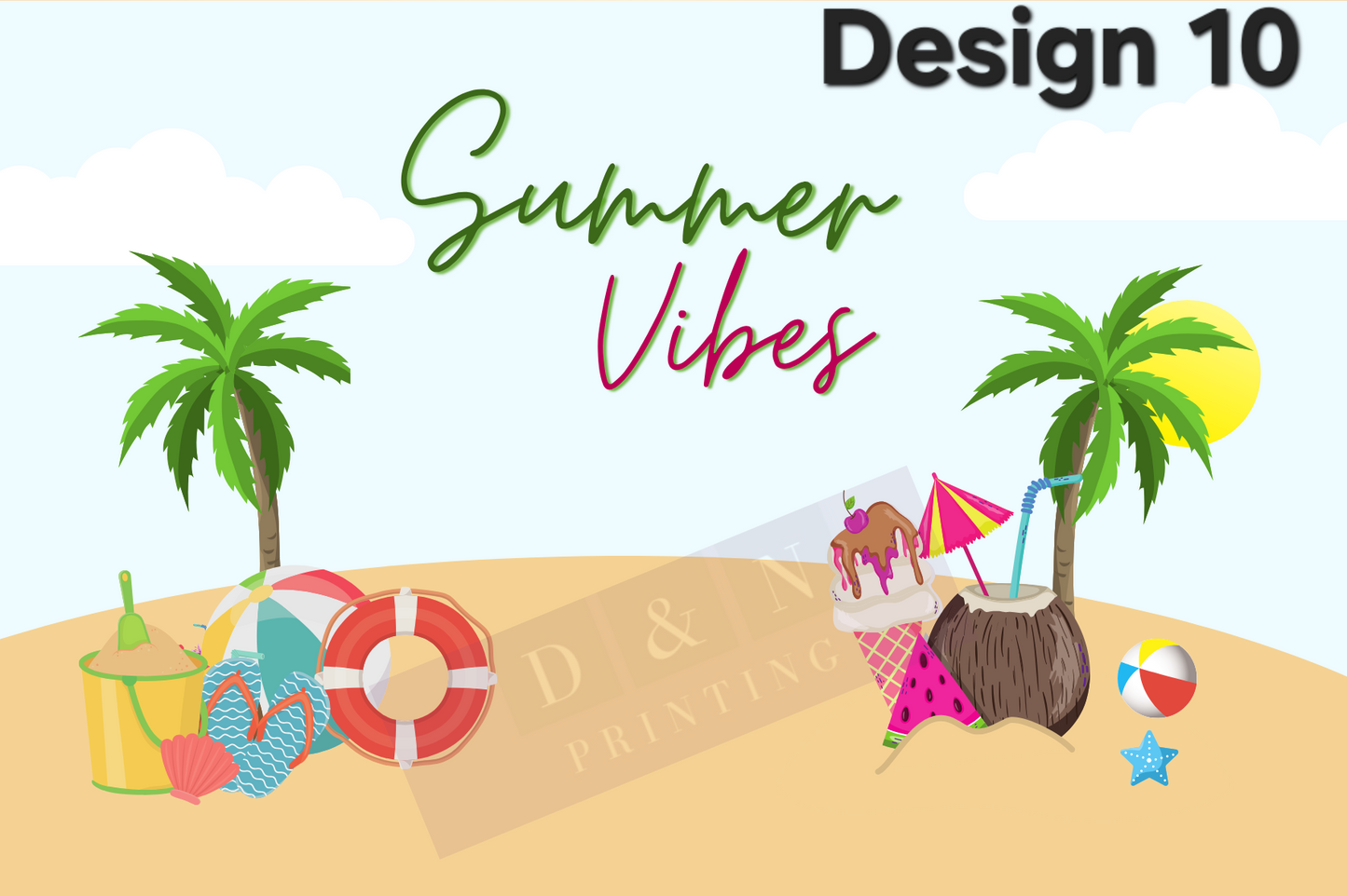 Summer Collection Box Labels