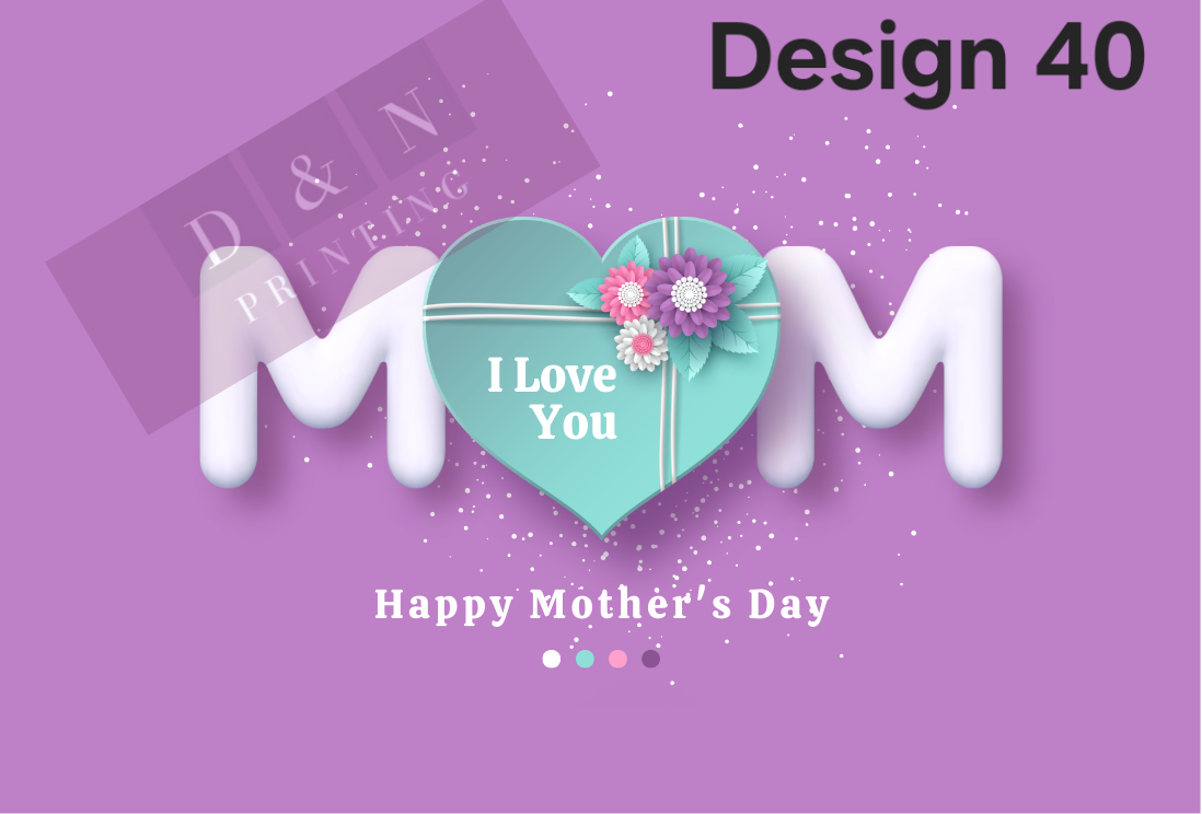 Mother's Day Collection Box Labels