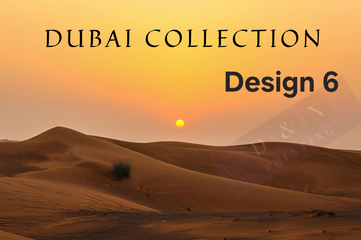 Dubai Collection Box Labels