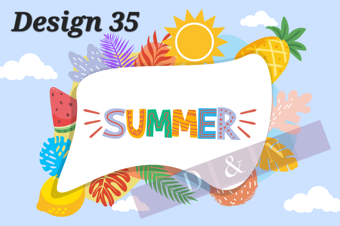 Summer Collection Box Labels