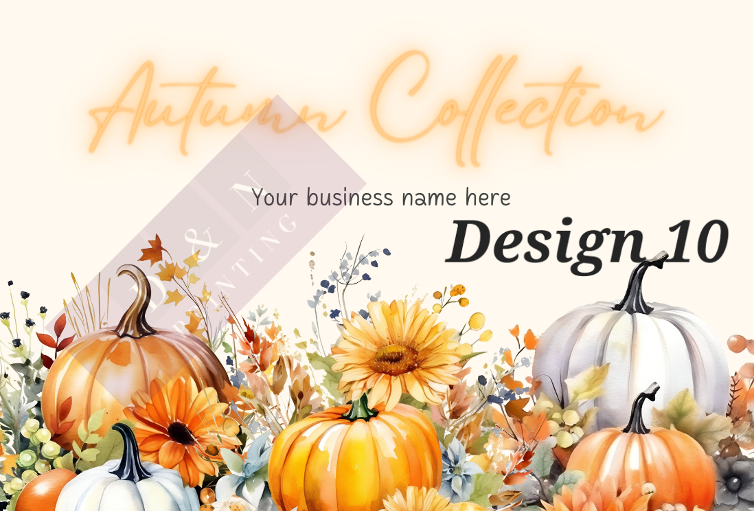 Autumn Collection Box Labels