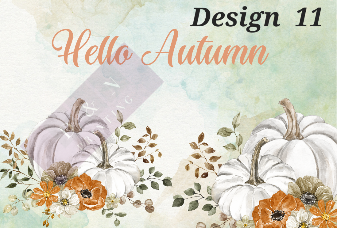 Autumn Collection Box Labels