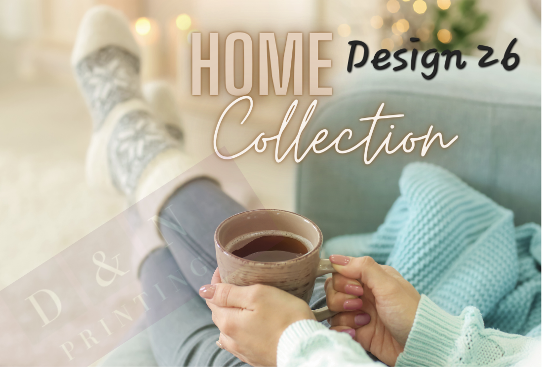 Home & Cosy Collection Box Labels