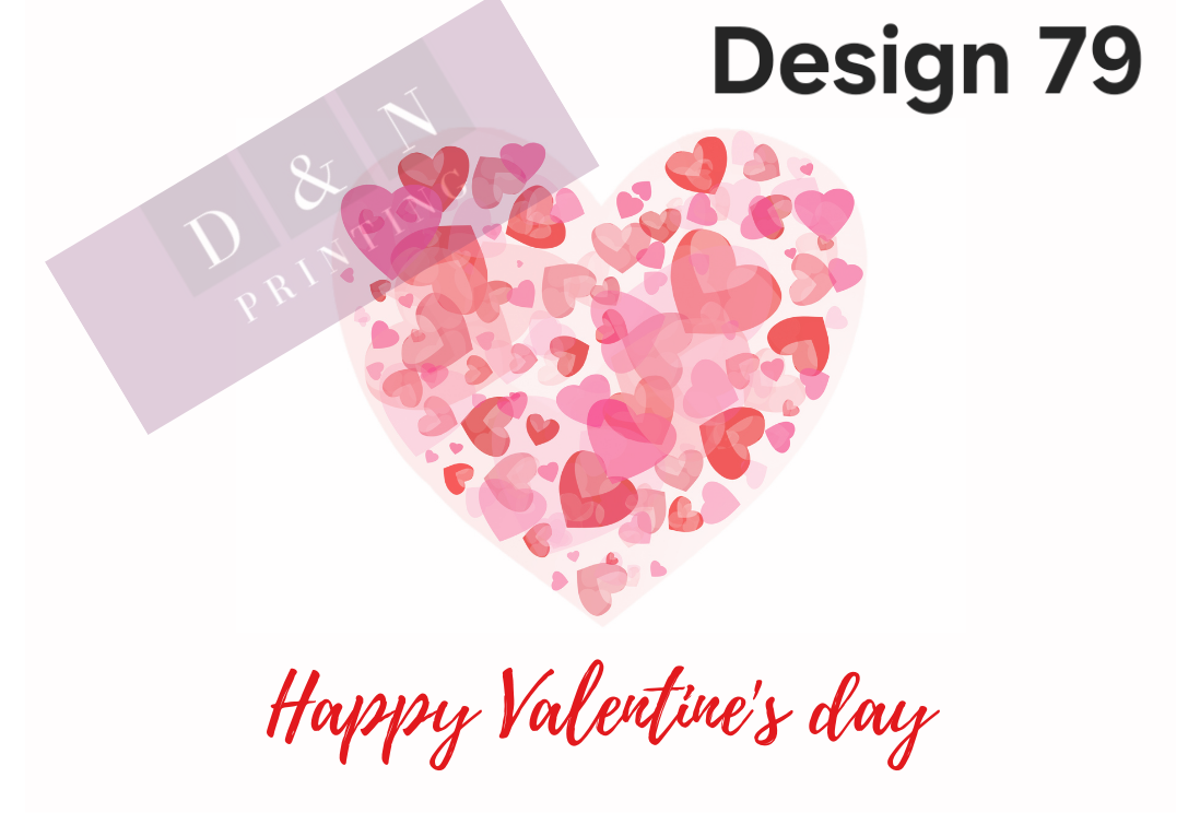 Valentine's Day/Love Collection Box Labels