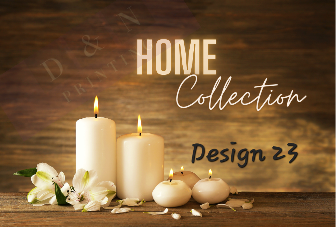 Home & Cosy Collection Box Labels