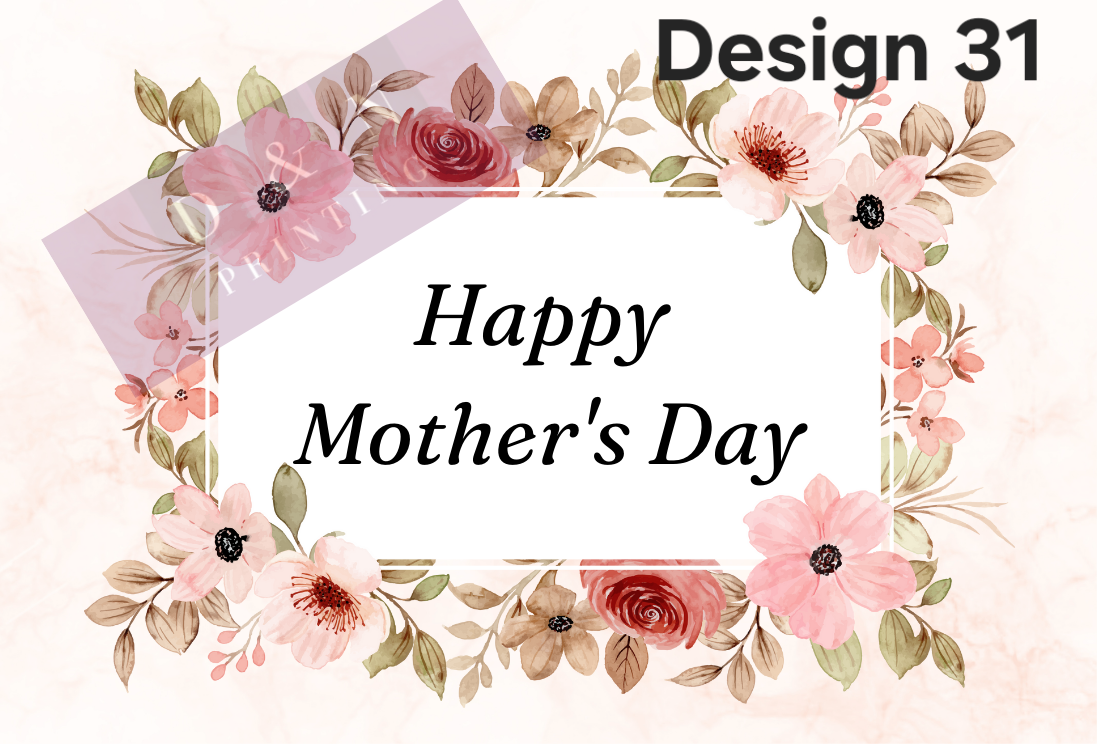 Mother's Day Collection Box Labels