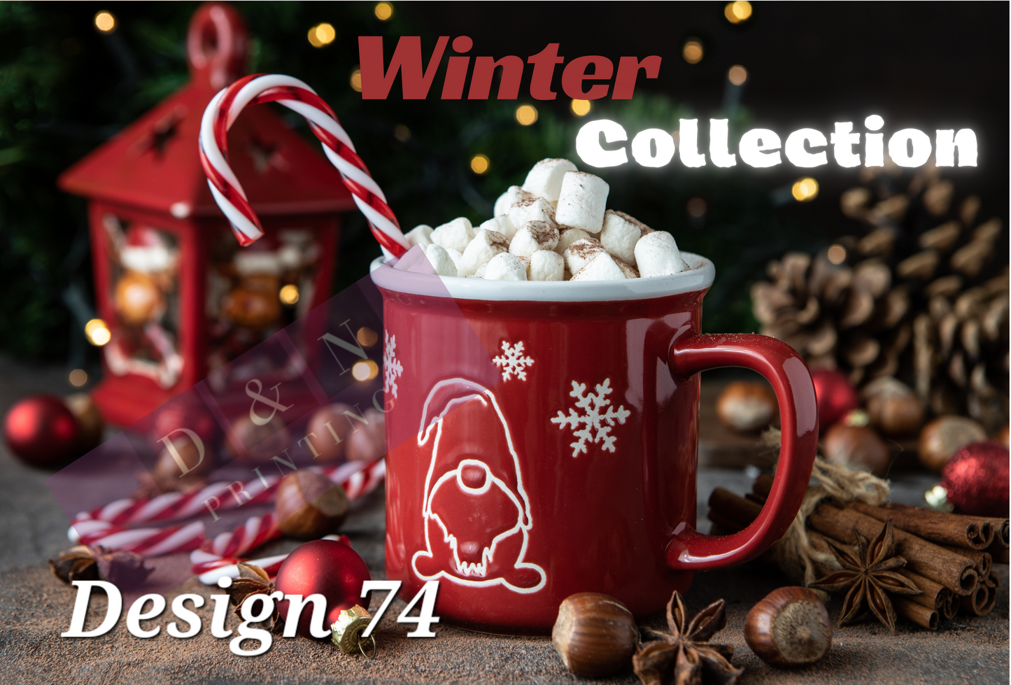 Christmas & Winter Collection Box Labels