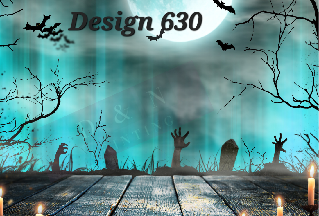 AUTUMN & HALLOWEEN A3 Photo Backdrops Matte or Gloss