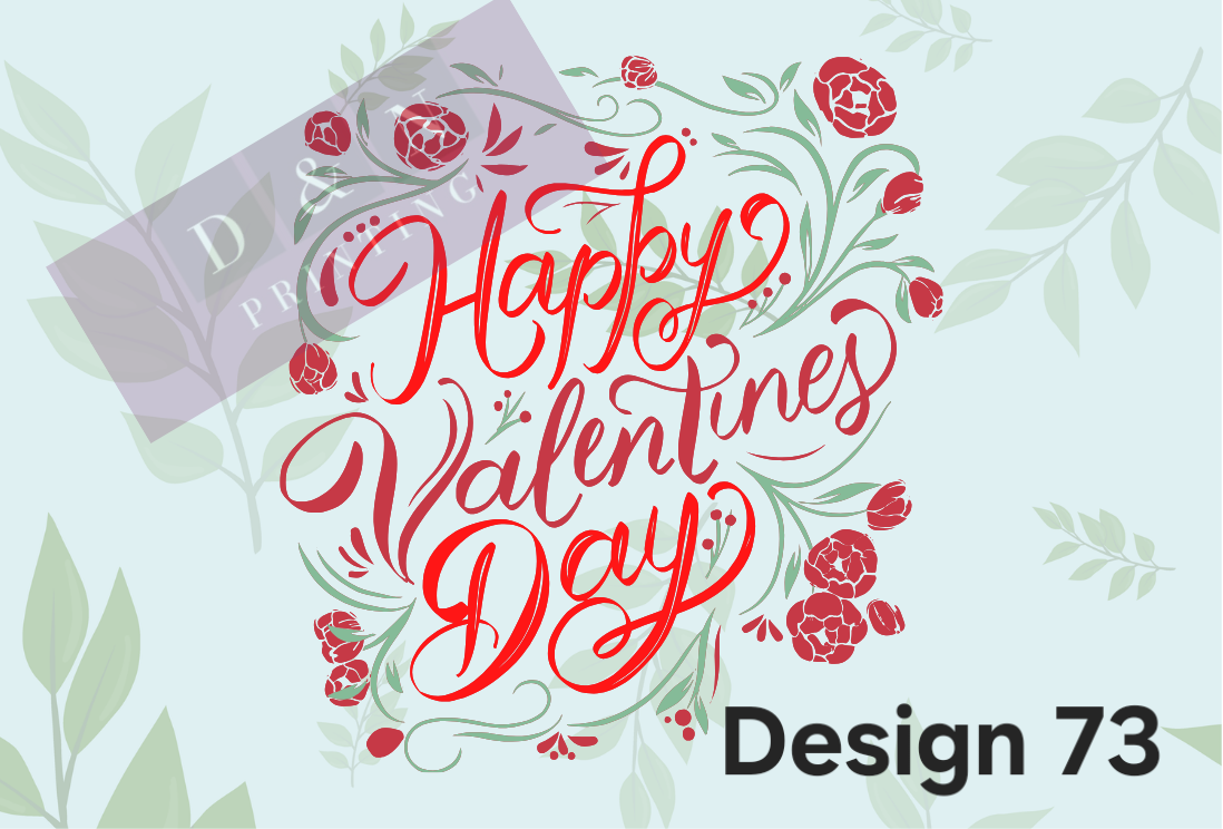 Valentine's Day/Love Collection Box Labels