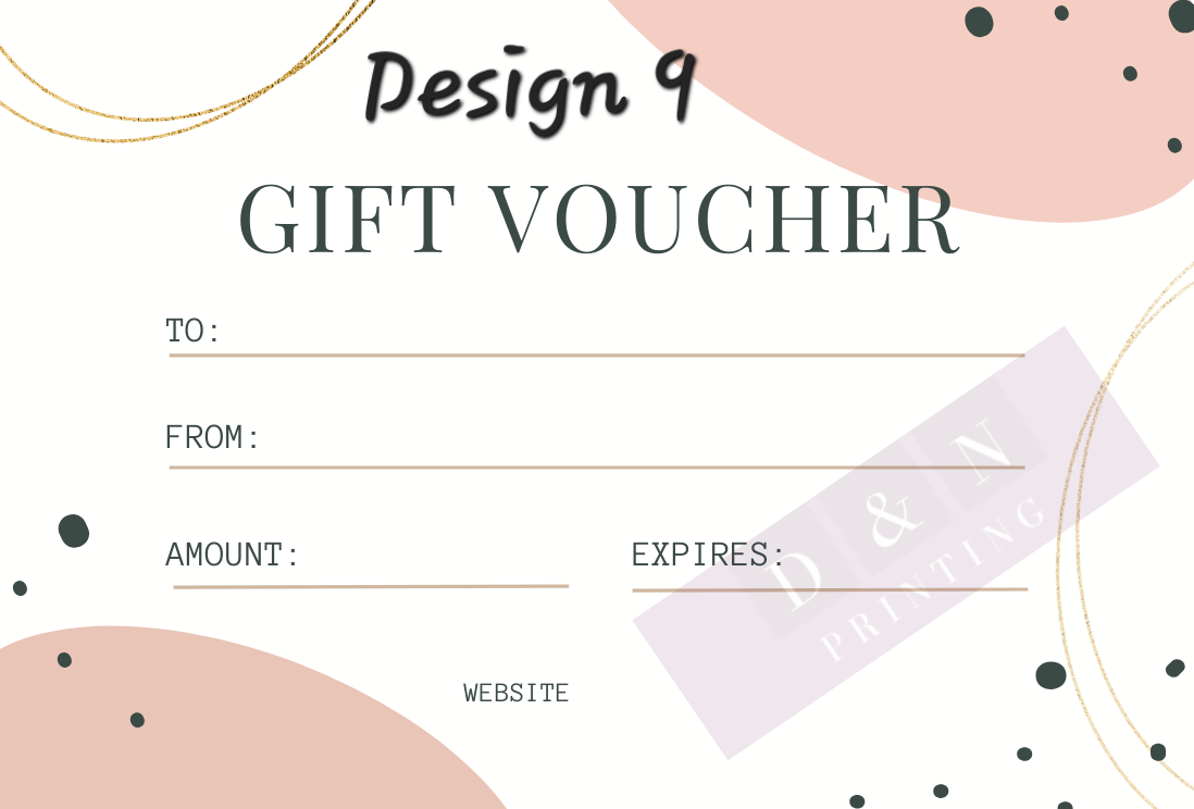 A6 Gift Cards