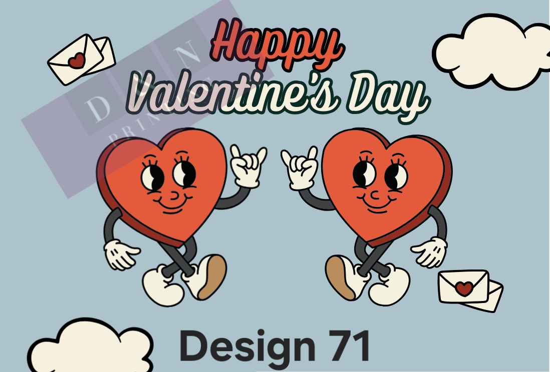 Valentine's Day/Love Collection Box Labels