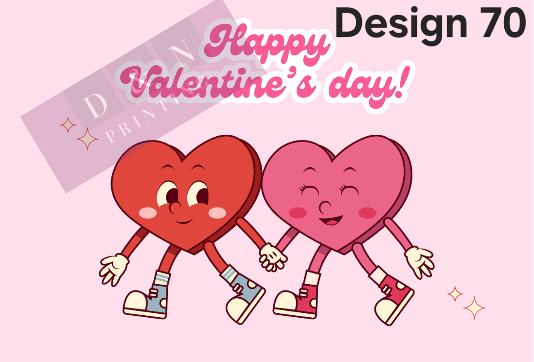Valentine's Day/Love Collection Box Labels