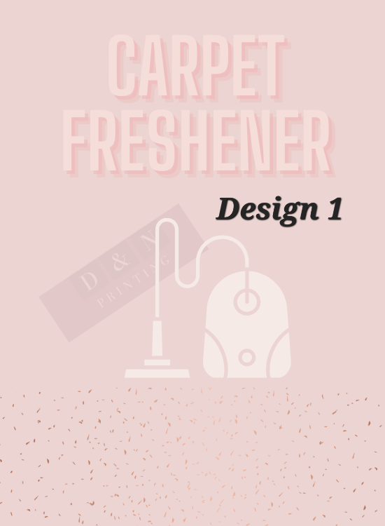 Carpet Freshener Labels