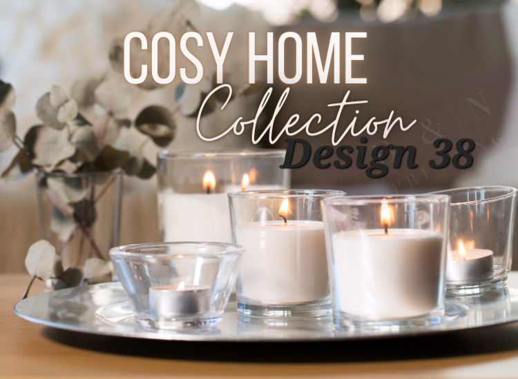 Home & Cosy Collection Box Labels