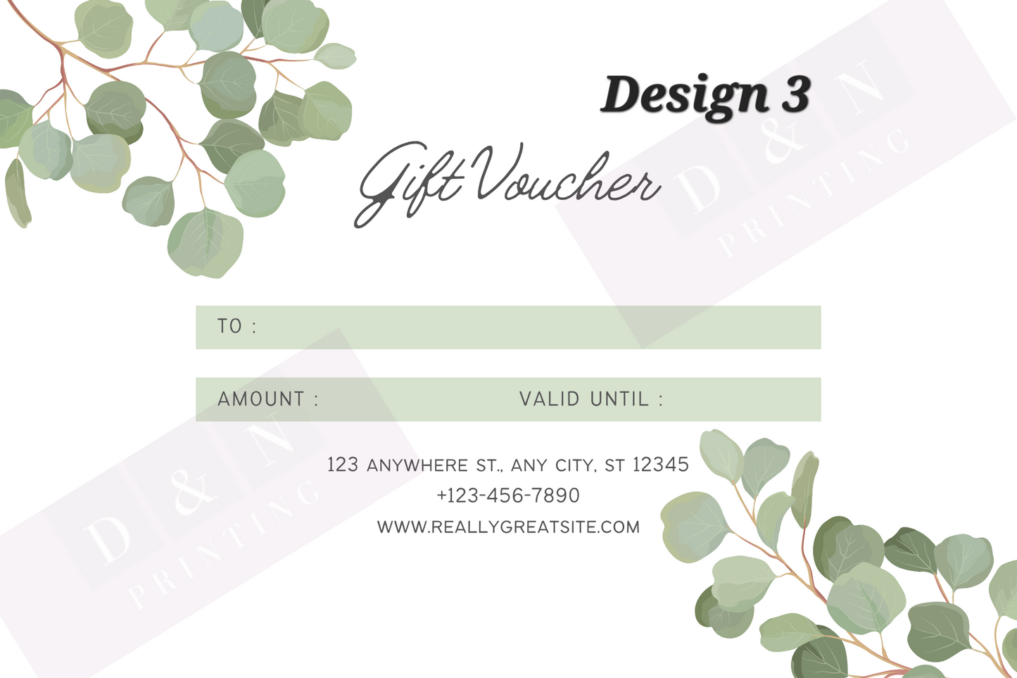 A6 Gift Cards