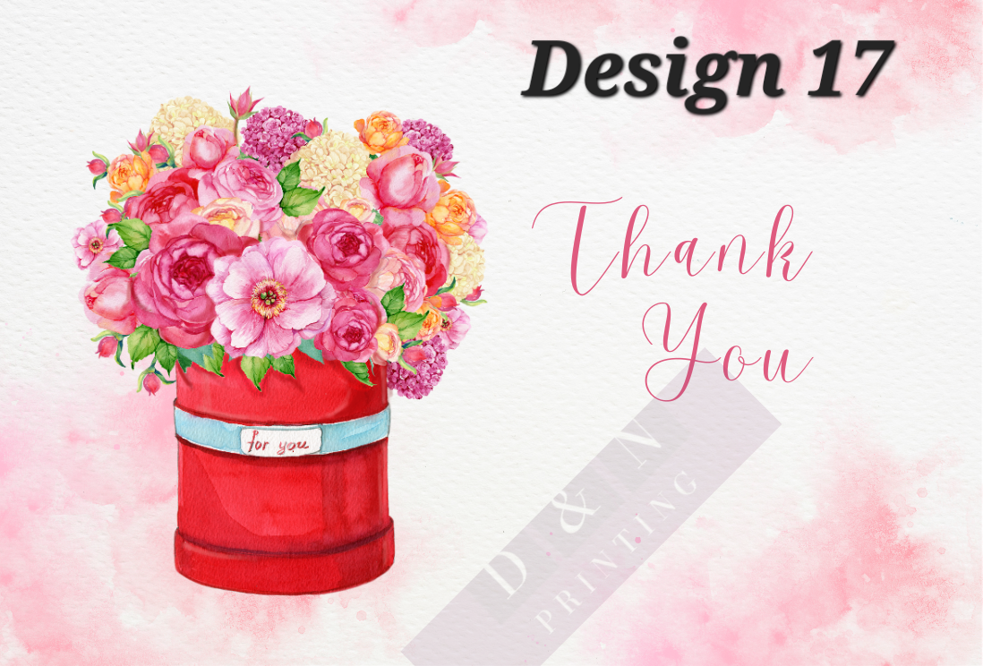 Thank You & Just for you Collection Box Labels