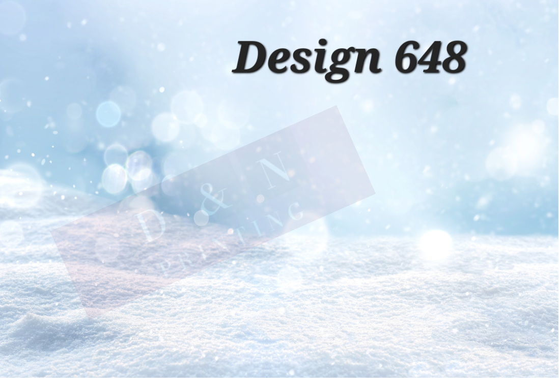 SNOWFLAKES & WINTER A3 Photo Backdrops Matte or Gloss