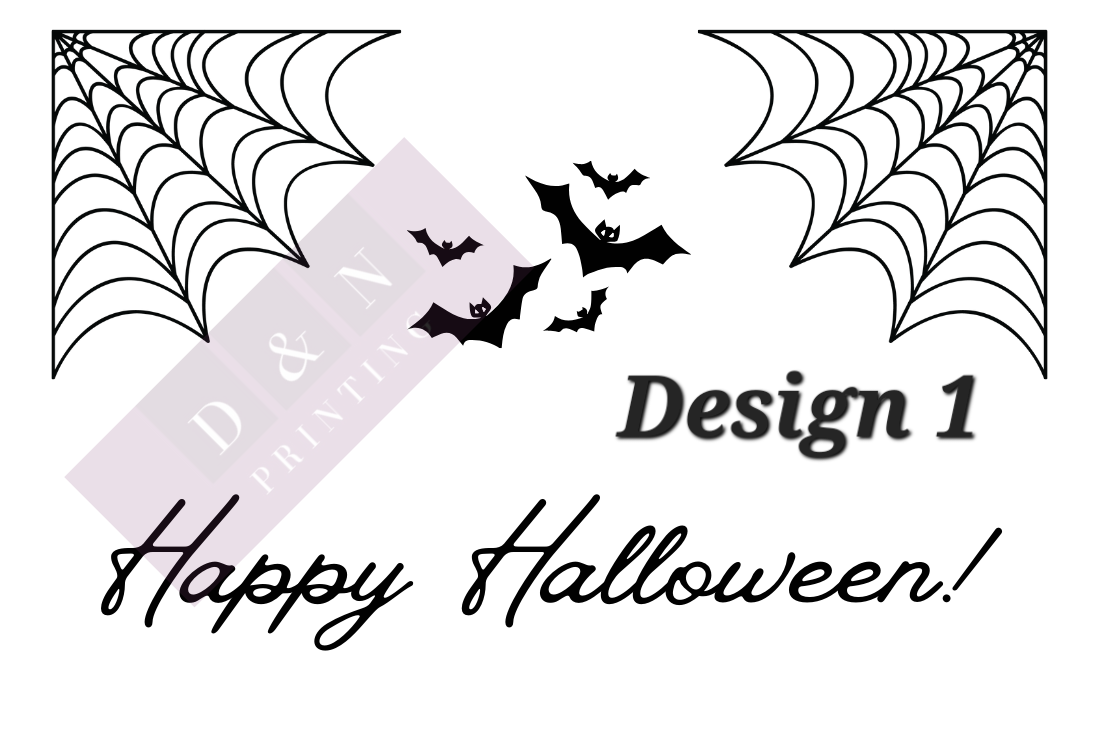 Halloween Collection Box Labels