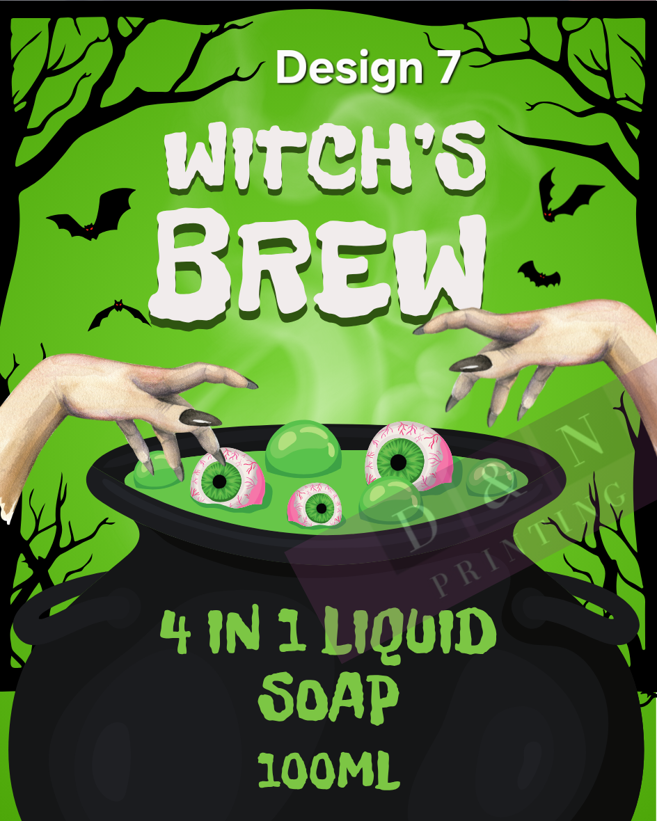 Halloween Labels GLOSS