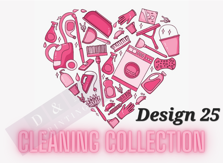 Laundry & Cleaning Collection Box Labels