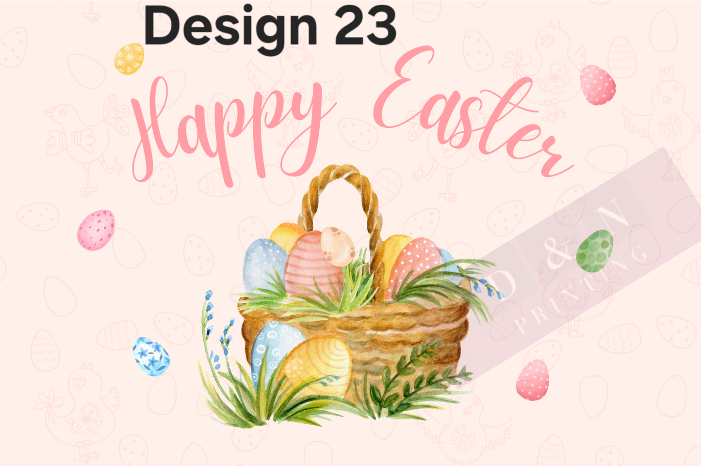 Easter Collection Box Labels