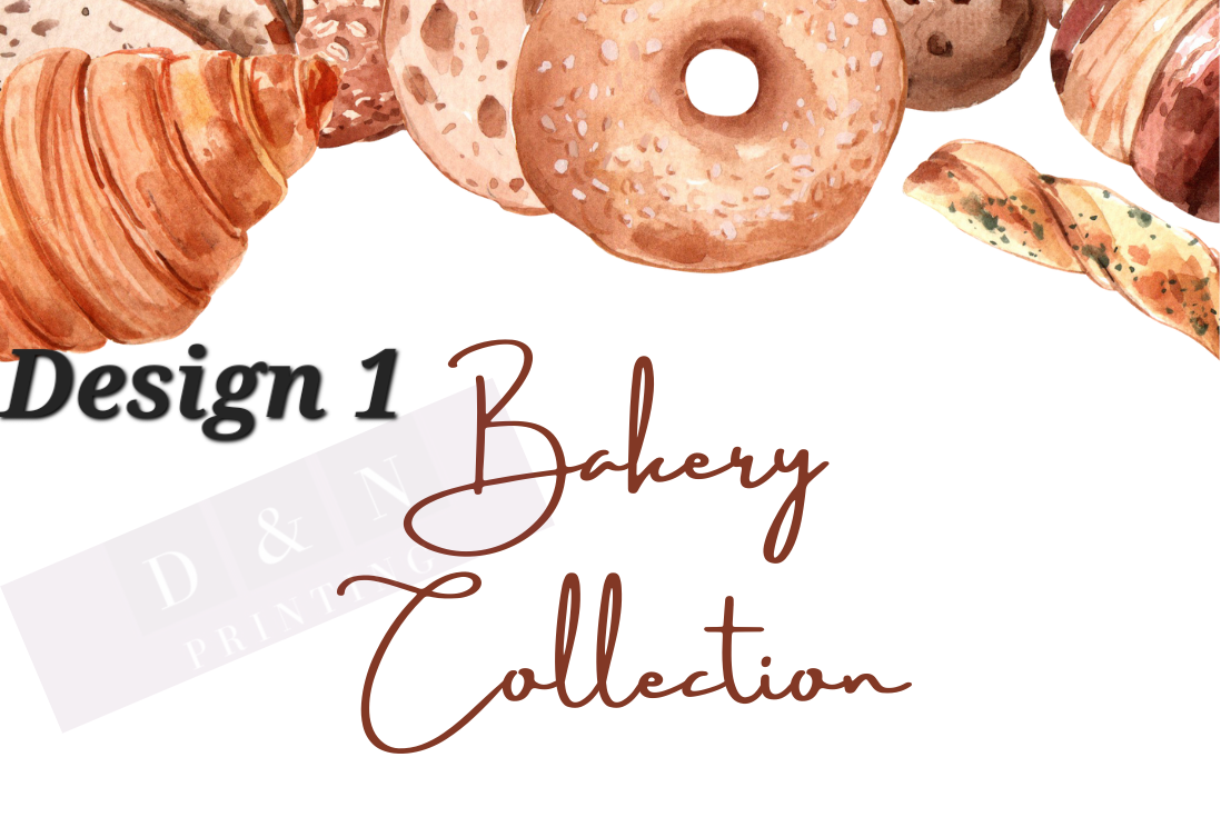 Collection Box Label Picture Bakery Collection Box Labels – D & N Printing