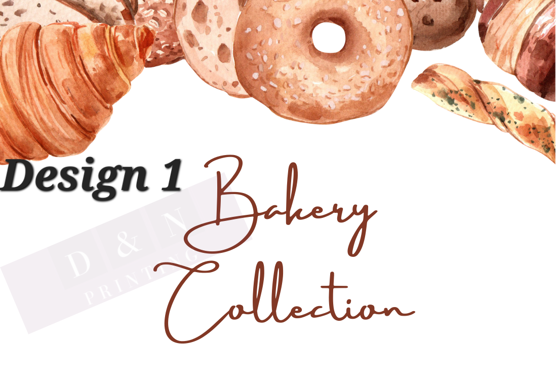 Bakery Collection Box Labels