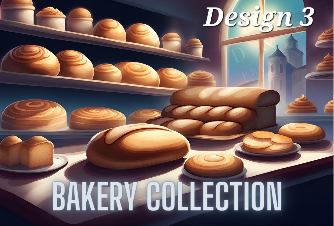 Collection Box Label Picture Bakery Collection Box Labels – D & N Printing