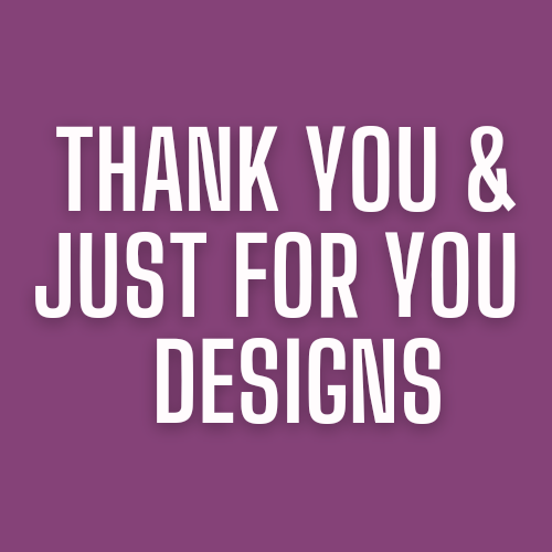 Thank You & Just for you Collection Box Labels