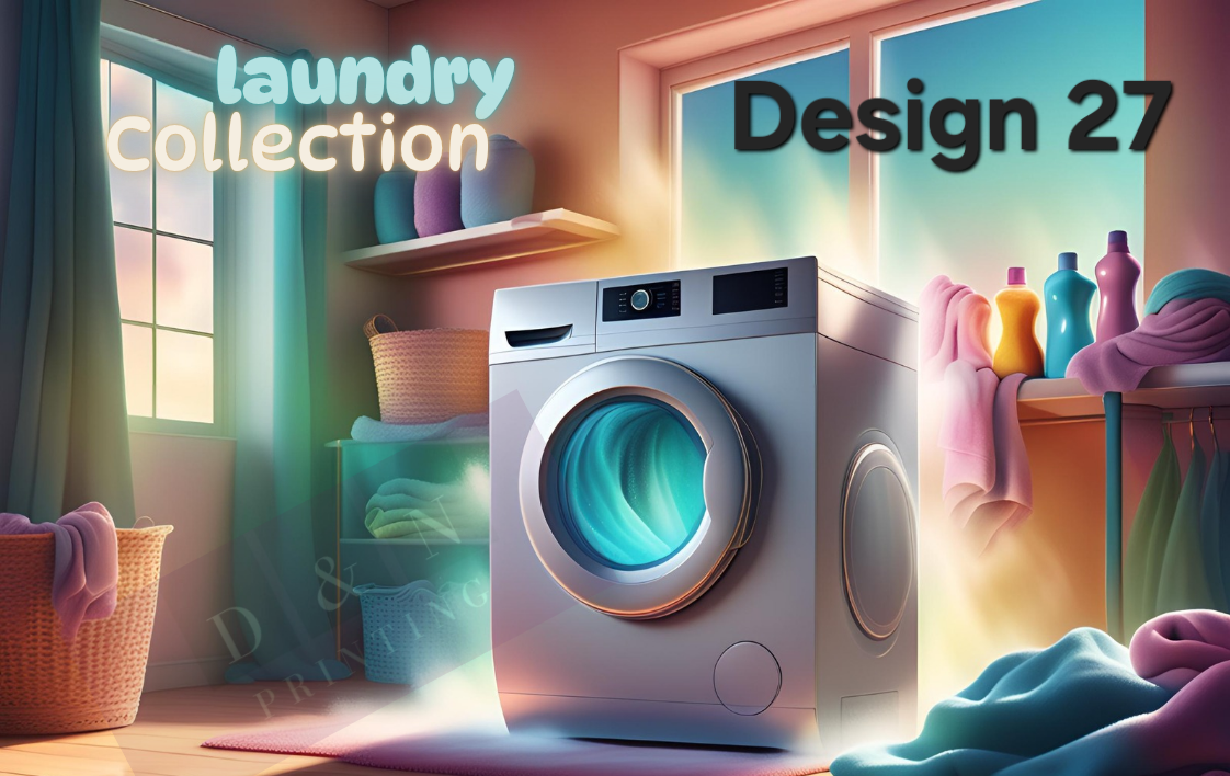 Laundry & Cleaning Collection Box Labels