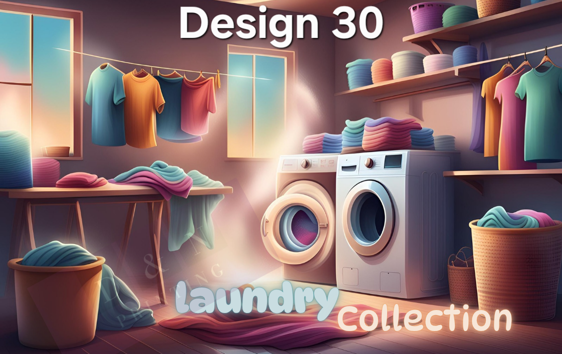 Laundry & Cleaning Collection Box Labels