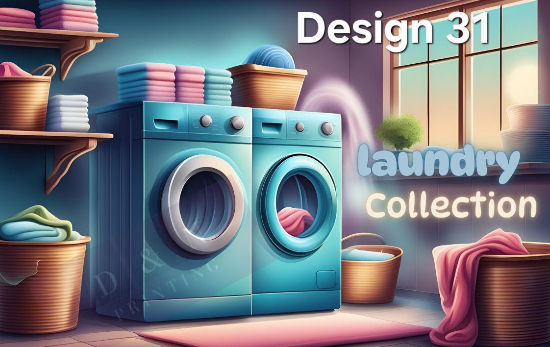 Laundry & Cleaning Collection Box Labels
