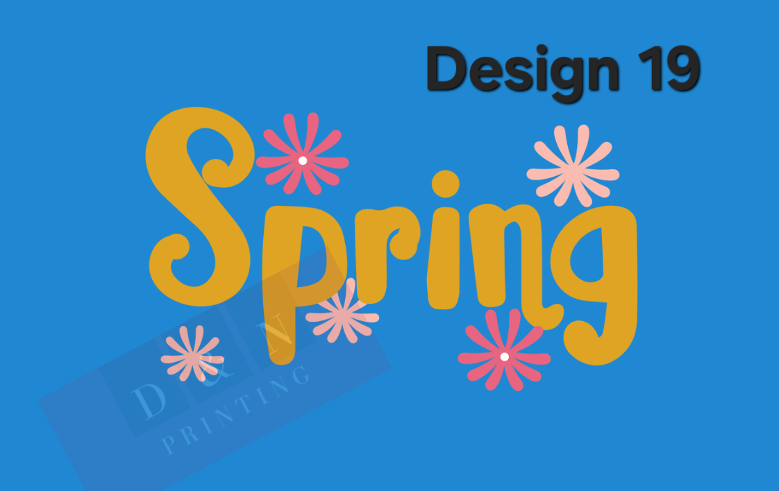 Spring Collection Box Labels