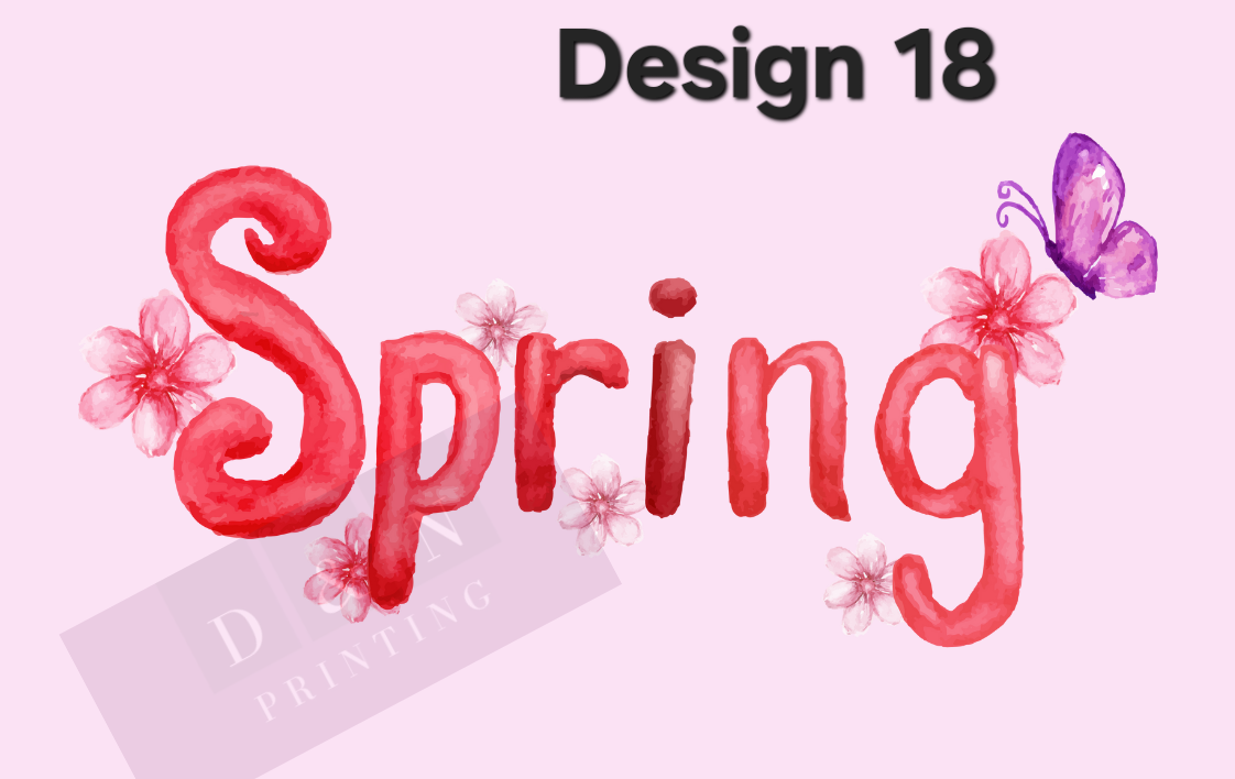 Spring Collection Box Labels
