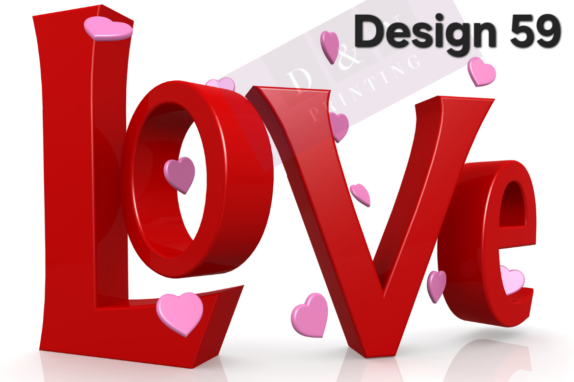 Valentine's Day/Love Collection Box Labels