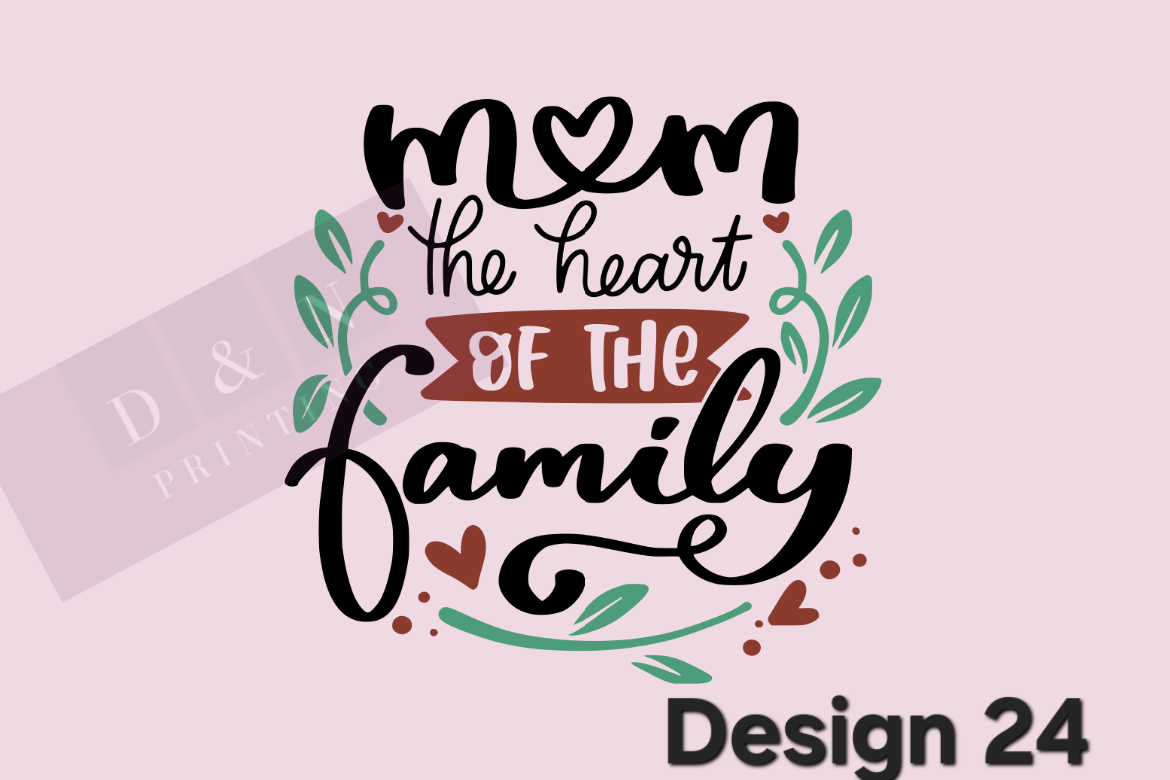 Mother's Day Collection Box Labels
