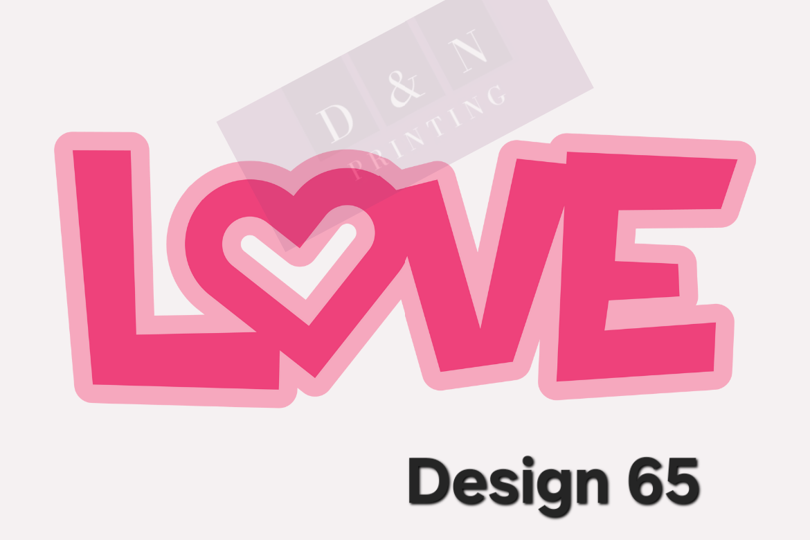 Valentine's Day/Love Collection Box Labels