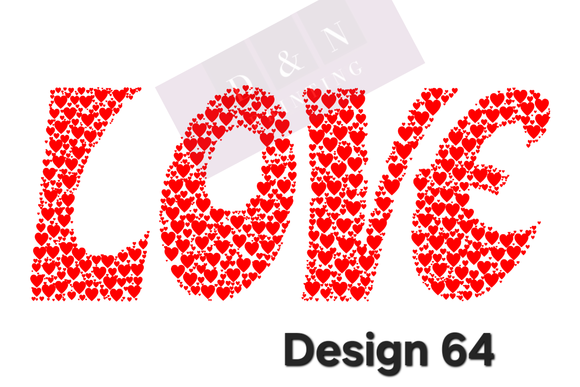 Valentine's Day/Love Collection Box Labels