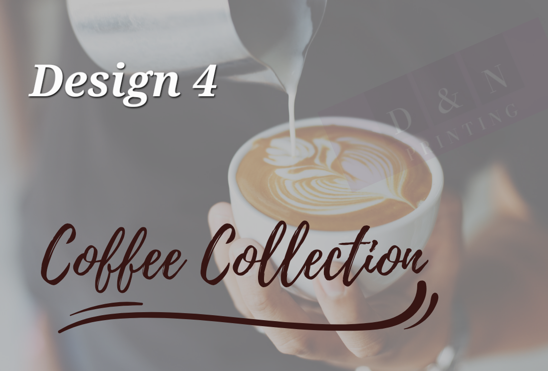 Coffee Collection Box Labels