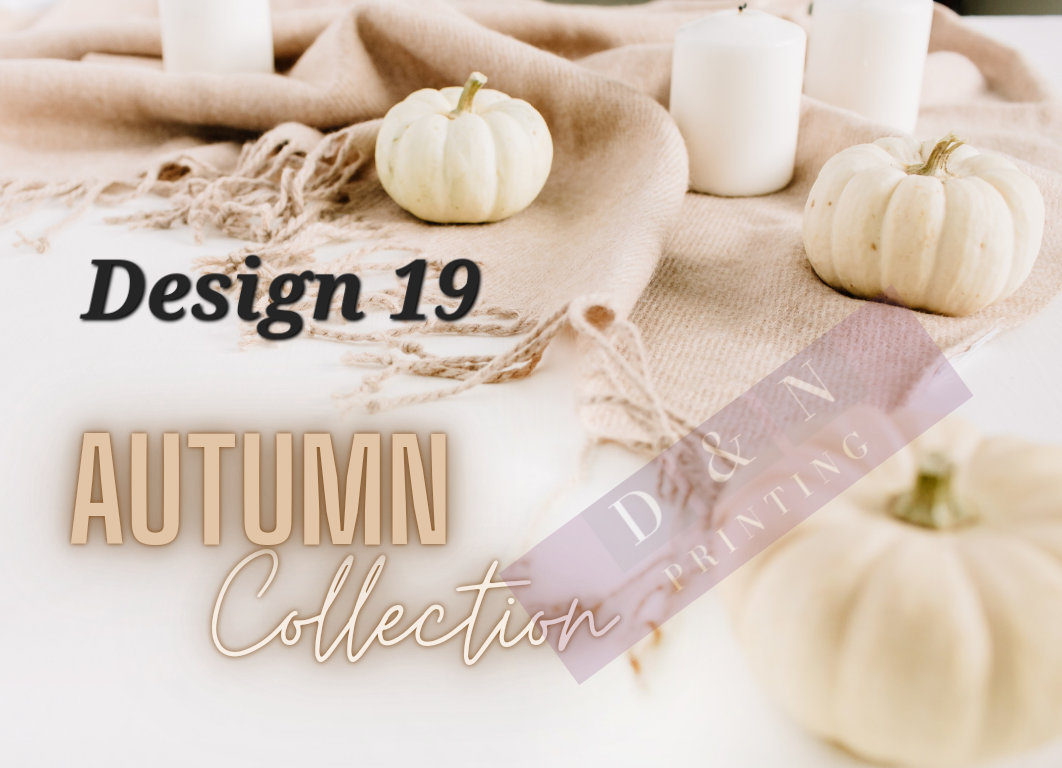 Autumn Collection Box Labels