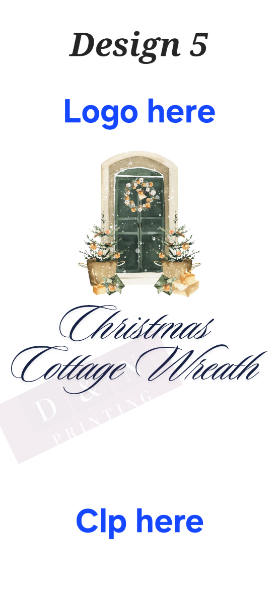 Christmas Designs with your logo -  10% CLP labels In a Non Hazardous Base for Wax Melts Snap Bar White Matte Labels 100mm x 47mm