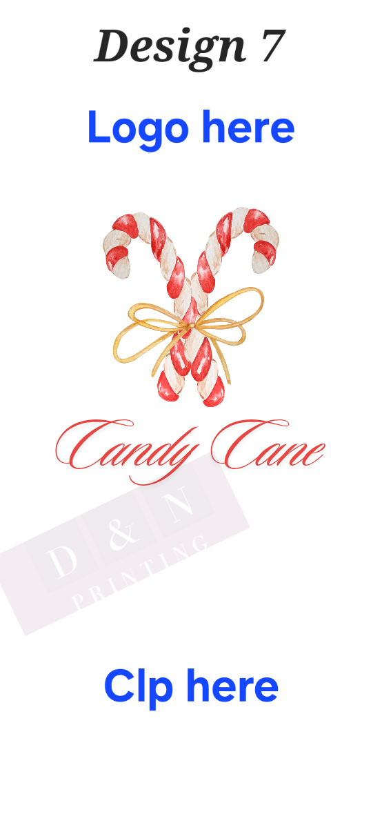 Christmas Designs with your logo -  10% CLP labels In a Non Hazardous Base for Wax Melts Snap Bar White Matte Labels 100mm x 47mm